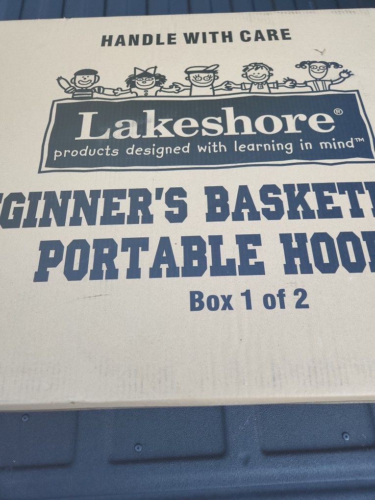 Lakeshore Beginner's Basketball Portable Hoop