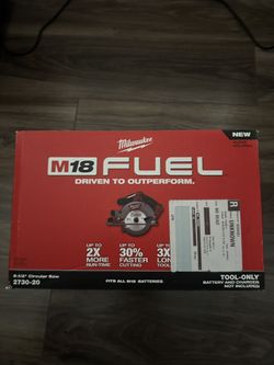Brand new Milwaukee M 18 fuel 6 1/2 circular saw