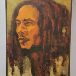 Oil Paint BOB MARLEY 
