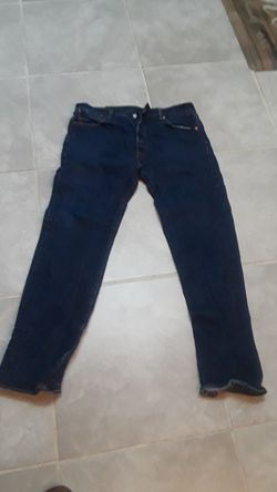 Mens levi jeans dk blue