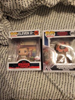 Stranger Things Eleven and Demogorgon Funko bundle