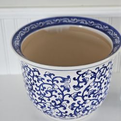 Large Heavy Flower Pot Ceramic