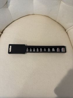 Vintage Sears Craftsman 10 Piece Socket Set 