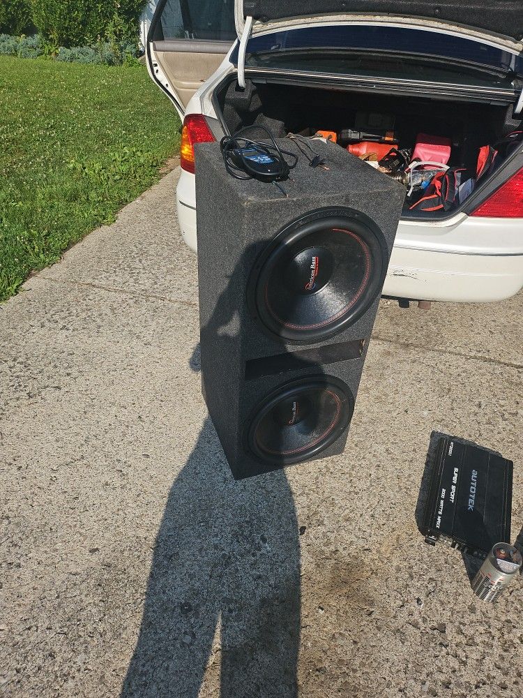 American Bass Subs Amp Compacitor