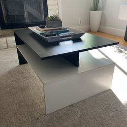 Black And White Coffee Table