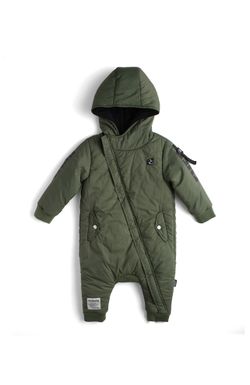 Nununu Military Puffy Toddler Snowsuit 12-18 months
