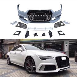 Front Bumper for Audi A7 S7 2016-2018 complete RS7 STYLE 