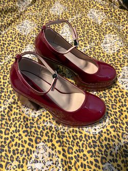 chunky platform heels