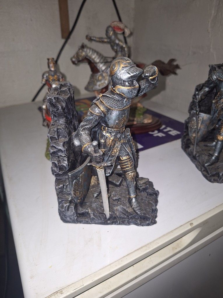 Knight Statues