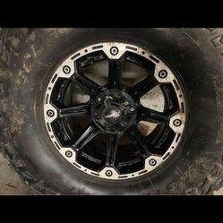 37”tires On17” Rims 