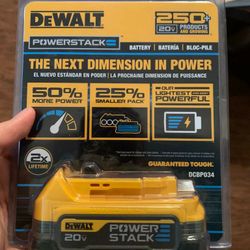 DeWalt 20V Powerstack Battery