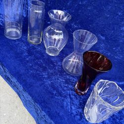 Good condition flower vases each  $5