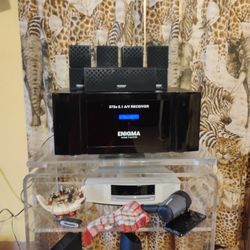Enigma  Home Theater 75x 5.1 AV Receiver  Remote Included