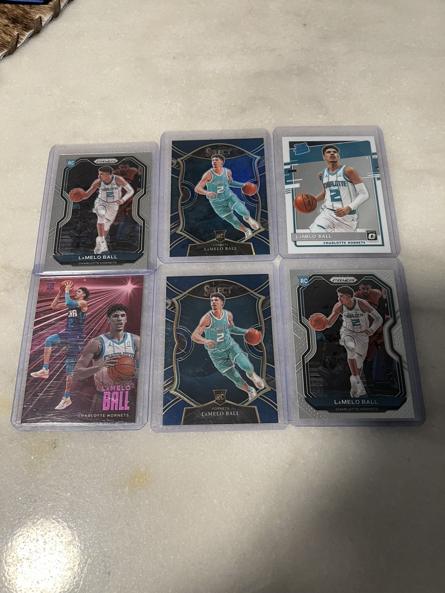 Lamelo Ball RC Lot With 1 Holo Select RC