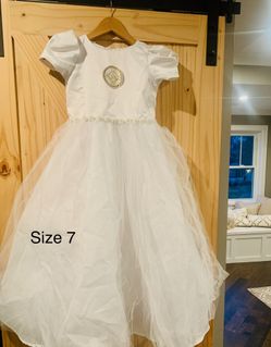 Communion Dress And Accesories 