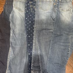 Jean For Girl 6 Years  5 For $10.00