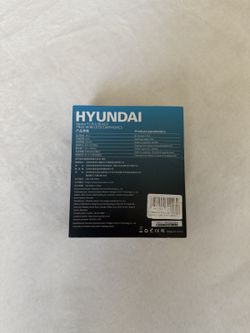 Hyundai Space Y3 Pro True Wireless Earbuds Bluetooth 5.4 - Black - New