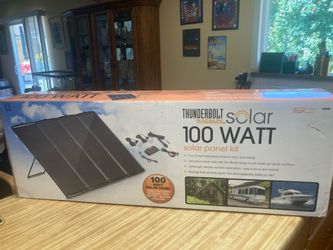 100 Watt solar panel kit