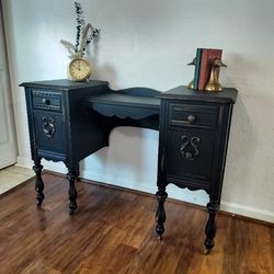 Vintage Vanity Or Desk 