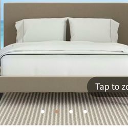 New in Box Saatva Porto Queen Bed Frame