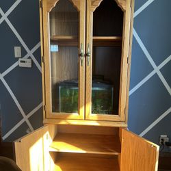 Oak Hutch