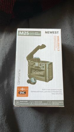 Newest m25 wireless gaming earbuds