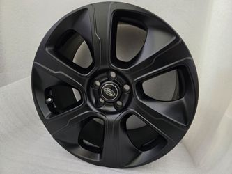 Black 21" Range Rover OEM Factory Wheels Rims