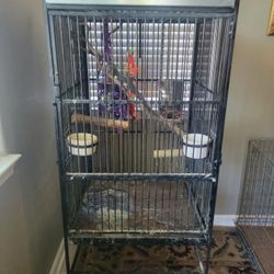 Large Bird Cage 25x24x24