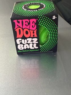 green fuzz ball