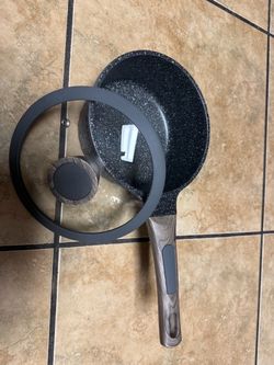Nonstick Frying Pan with Glass Lid