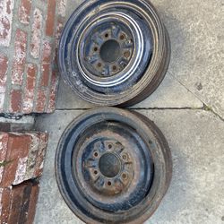 Chevy Stock Rims With Clips 1939