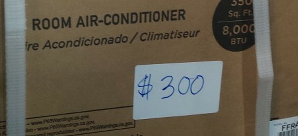 New Frigidaire 8000 BTU Window AC Unit