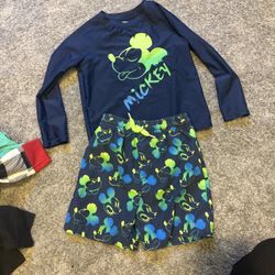 Disney Mickey Swim Outfit 