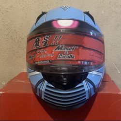 Masei & Corolla 850 Blue Tiger Motorcycle Helmet