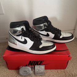 Jordan 1 High Silver toe 