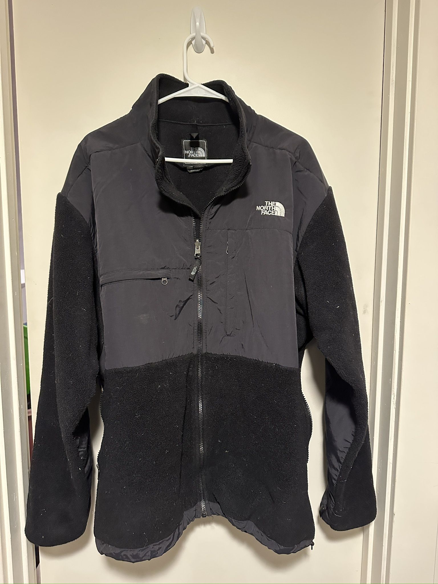 The North Face Men's Retro Denali Full Zip Up Black Fleece Jacket Size XXL