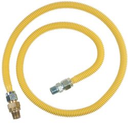 Gas Connector (1/2 in. OD) w/Safety+Plus2 Thermal Excess Flow Valve (53,200 BTU)