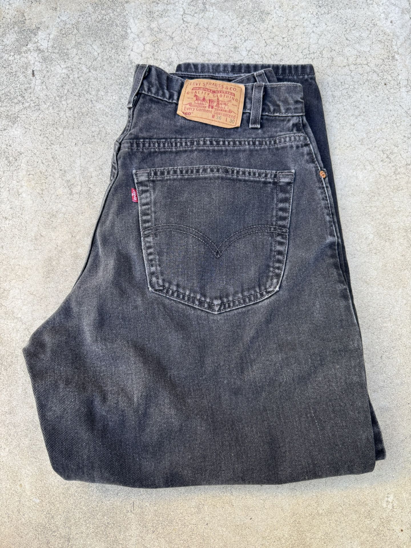 Vintage Levi’s 560 Black 36”x30”