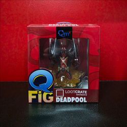 Q-Fig Deadpool Loot Crate Exclusive New In Box