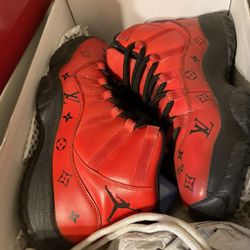 LV SUPREME CUSTOM RETRO 11 Size 9