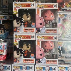 Dragon Ball Z Funkos Goku And Super Boo