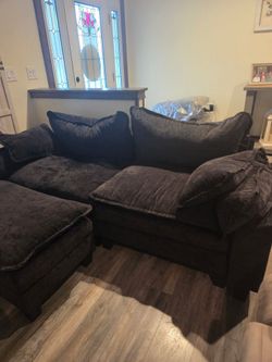 3 month old sofa and ottoman