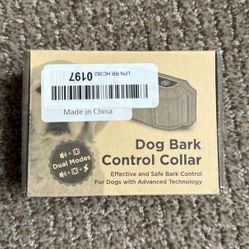 Dog Bark Control Collar 