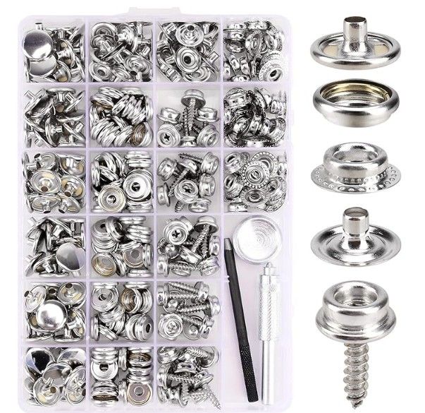 323 Piece Canvas Snap Kit