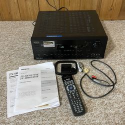 Onkyo TX-SR701 AV Receiver W/ Remote & Manuals