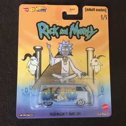 Hot Wheels Premium RICK and MORTY Volkswagen T1 Panel Bus 2020