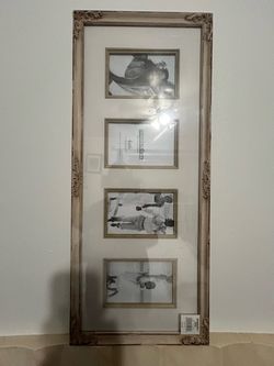 Aaron Brothers 4x6 Collage Picture Frame 4 Openings