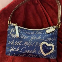💙🎄Coach Blue Handbag 💙🎄