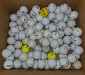 100 Bulk Golf Balls Used Callaway, Nike, Titleist  Lot Mixed