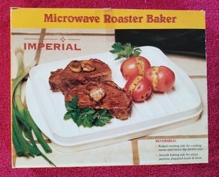 Imperial Microwave Roaster Baker Cooking Tray